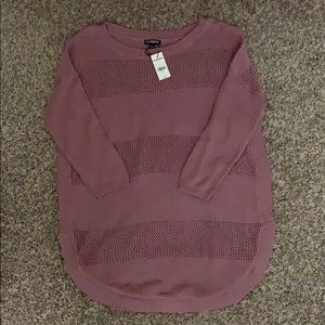 3/4 sleeve sweater